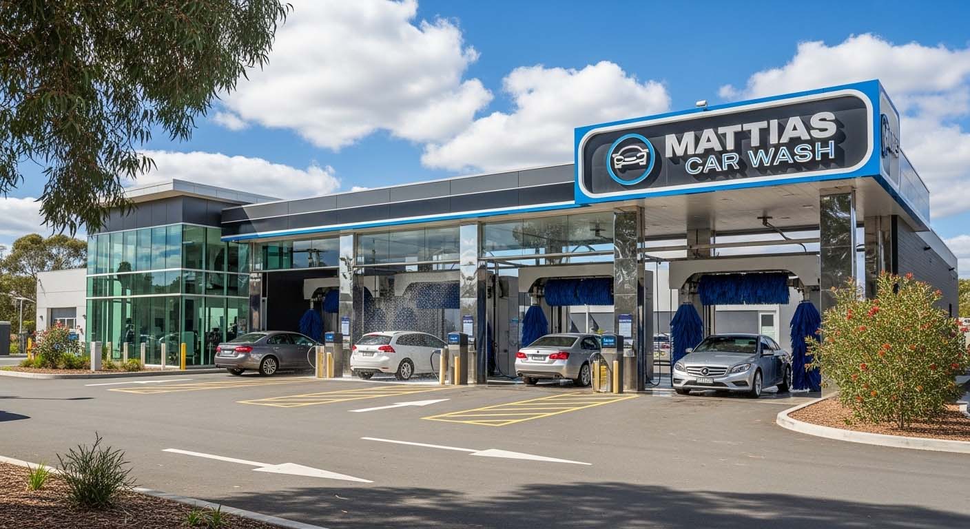 Mattias Automatic Car Wash Business Australia Generate Media by Google Ai